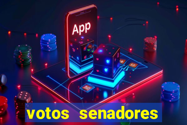 votos senadores impeachment moraes